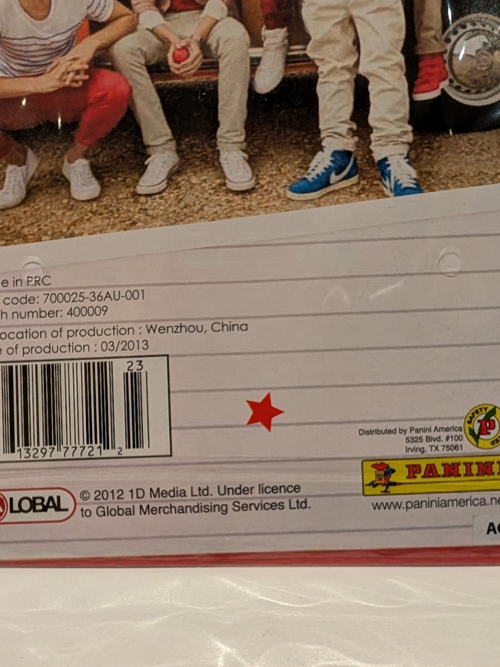 2012 One Direction Sticker Pack - Picture 5 of 5